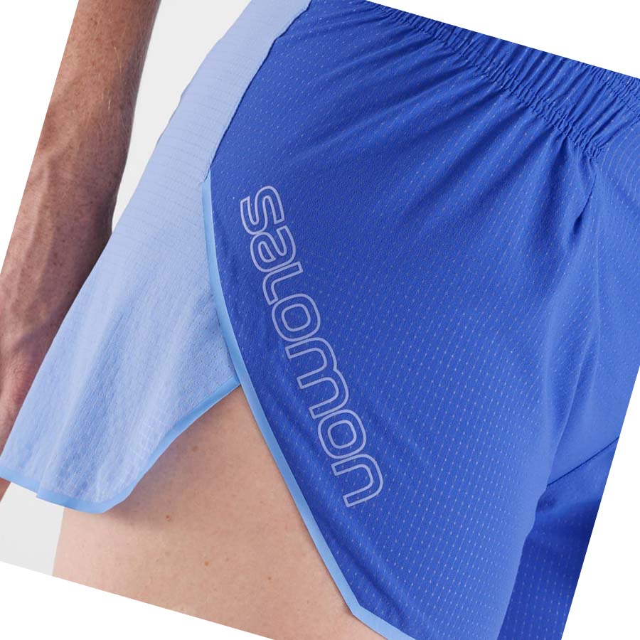 Bermudas Salomon SENSE AERO 3'' Mujer Azules | MX 2339HAP